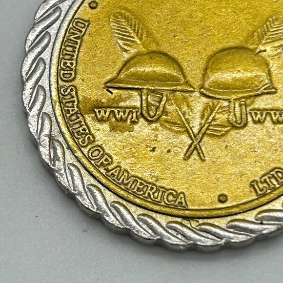 2016 Remember Native Americans Sacagawea Code Talkers Coin Pendant Necklace Gold - Picture 11 of 15